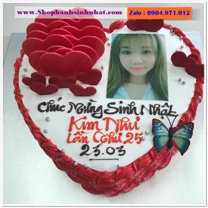 Bánh Sinh Nhật In Hình Ảnh - H151